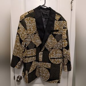 Diyani Blazer with Black Lapel